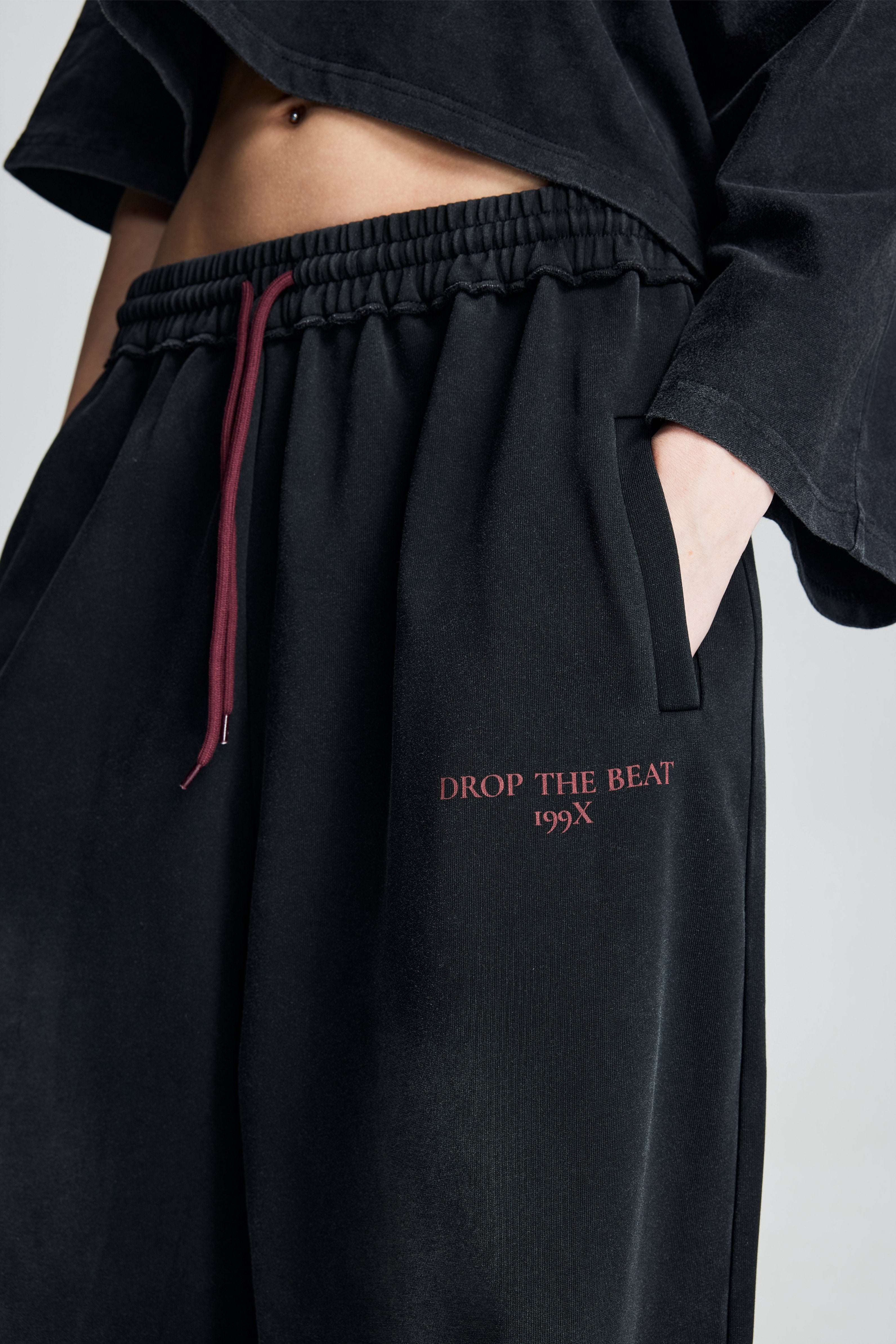 Washed Vintage Baggy Sweatpants (199X)