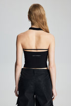 Halter Neck Backless Tank Top